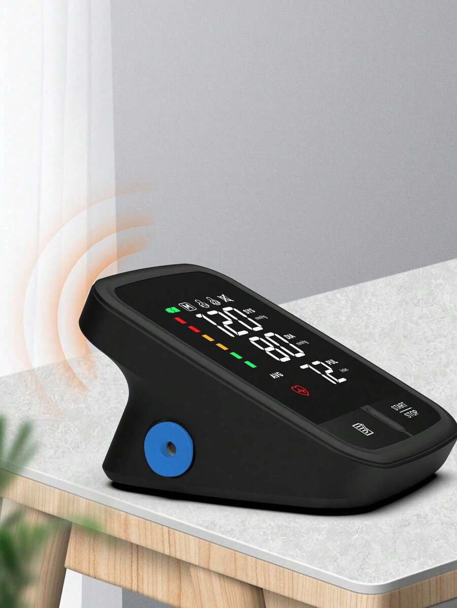 Rechargeable Arm Blood Pressure Monitor – Digital LED, Adult Cuff 22-32cm