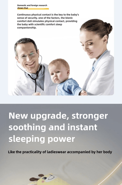 Baby soothing palm cradling sleep patting baby coaxing artifacts